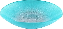 Emsan Pastel 2'li 30 cm Cam Gondol Servis Tabağı
