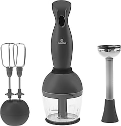 Emsan Profoodmix 1000 W Space Gray Blender Seti