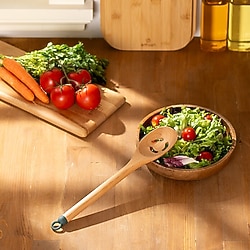 Emsan Rustik 28 cm Bambu Oluklu Kaşık