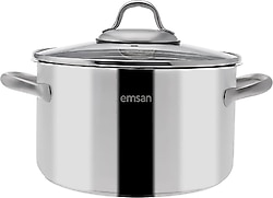 Emsan Steel Force 18 cm Derin Tencere