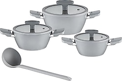 Emsan Swiss Crystal RS 6 Parça Midi Tencere Seti