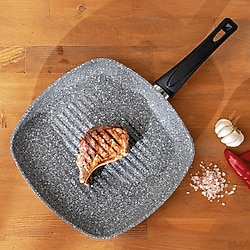 Emsan Titanium 28 cm Kare Granit Tava
