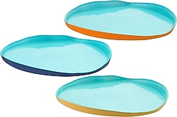 Emsan Voyage 21 cm 6'lı Cam Pasta Tabağı