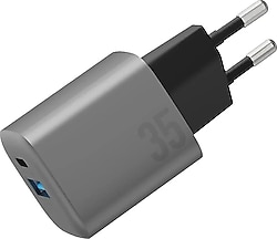 Energea AmpCharge GAN35 35 W Gri Hızlı Şarj Adaptörü