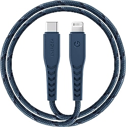 Energea C94 NyloFlex 1.5 m Lacivert Type-C to Lightning Hızlı Şarj Kablosu