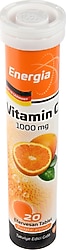 Energia Vitamin C 1000 mg 20Efervesan Tablet