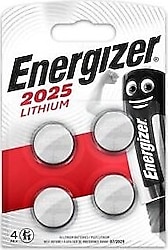 Energizer CR2025 3V 4'lü Lityum Düğme Pil