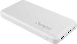 Energizer UE10053 10000 mAh 2 USB Çıkışlı LED Göstergeli Powerbank Beyaz