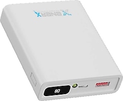 Enerx ENR-P10188DC Beyaz 10000 mAh Hızlı Şarj Powerbank