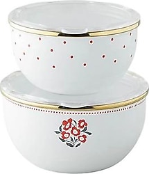 English Home Bright Parade 2'li Emaye Saklama Kabı