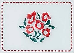 English Home Bright Parade 25x35 cm Cam Kesme Tahtası