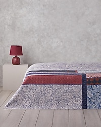 English Home Flora Drape Tek Kişilik Yatak Örtüsü