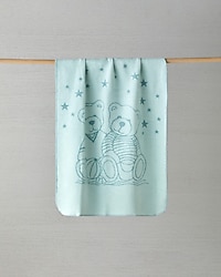 English Home Glowing Bears 100x120 cm Pamuklu Bebek Battaniyesi