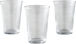 English Home Hues Şeffaf 290 ml 3'lü Cam Meşrubat Bardağı
