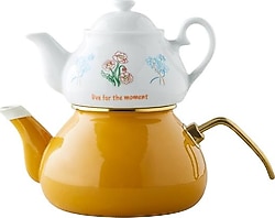 English Home Linea Emaye Çaydanlık