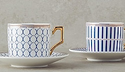 English Home Rabecca Lacivert 2 Kişilik Fincan Takımı