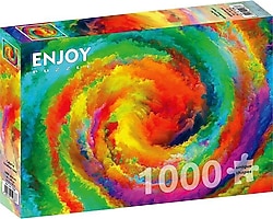 Enjoy Renkli Girdap Gradient 1000 Parça Puzzle
