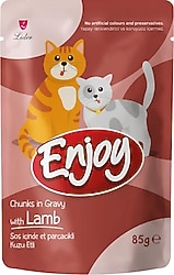 Enjoy Gravy Soslu 85 gr Kedi Yaş Maması