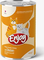Enjoy Gravy Soslu Tavuklu 400 gr Yetişkin Konserve Kedi Maması