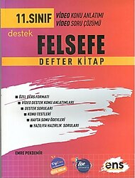 ENS Yayınları 11. Sınıf Felsefe Defter Kitap