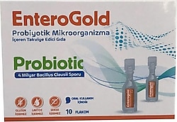 Enterogold Yetişkin Probiotic 10 Flakon