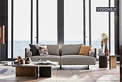 Enza Home Canton Keten Dokulu 2,5'lu Koltuk