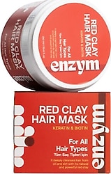 Enzym Cosmetics Kırmızı Kil Detoks Etkili 250 ml Saç Maskesi