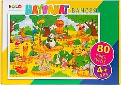 Eolo Hayvanat Bahçesi Puzzle 80 Parça