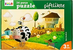 Eolo Çiftlikte 24 Parça Yer Puzzle