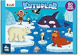 Eolo Kutuplar 60 Parça Yer Puzzle