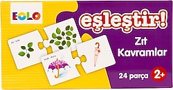 Eolo Zıt Kavramlar Eşleştir Kartları