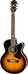 Epiphone J-200 EC Studio Parlor Elektro Akustik Gitar