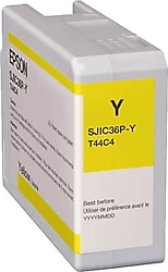 Epson SJIC36 C13T44C440 Sarı Kartuş