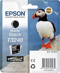 Epson T3248 Mat Siyah Kartuş