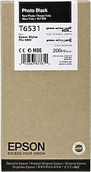 Epson T6531 C13T653100 Foto Siyah Kartuş
