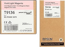 Epson T9136 C13T913600 Açık Kırmızı Kartuş