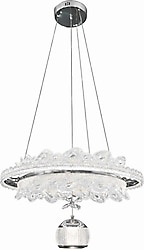 Eray Aydınlatma 10502-1 KR Krom 3 Renk LED Avize