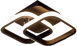 Eray Aydınlatma 9253 Siyah Plafonyer LED Avize