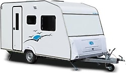 Erba 4.00 4 Kişilik Çekme Karavan