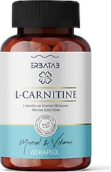 Erbatab L-karnitin 60 Kapsül