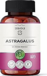 Erbatab Astragalus Çin Geveni Ekstresi 60 Kapsül