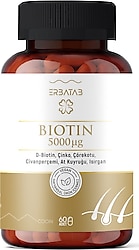Erbatab Biotin 60 Kapsül