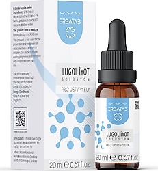 Erbatab Lugol İyot %2 20 ml Damla