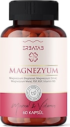 Erbatab Magnezyum 60 Kapsül
