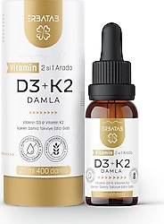 Erbatab Vitamin D3 K2 20 ml Damla