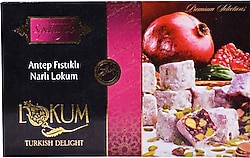 Erdem Sepetçioğlu Antep Fıstıklı Narlı Lokum 300 gr