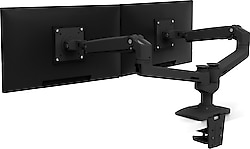 Ergotron LX 45-245-224 İki Kollu Monitör Standı