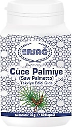 Ersağ Saw Palmetto 60 Kapsül