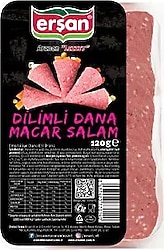 Erşan Dana Dilimli Macar Salam 120 gr