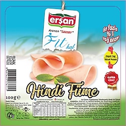 Erşan Hindi Füme Dilimli 100 gr